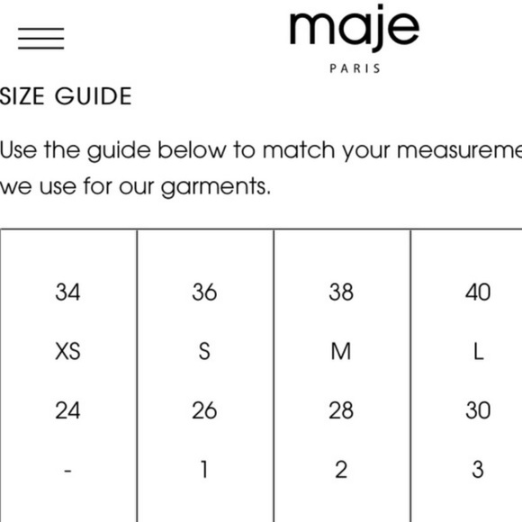 Maje denim dress size 2 (XS/S ) - Picture 5 of 10